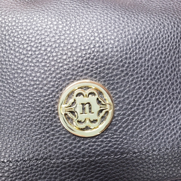 Nanette Lepore Vegan Leather Purse Tech Case Crossbody Bag NEW Gold Chic - Picture 6 of 7